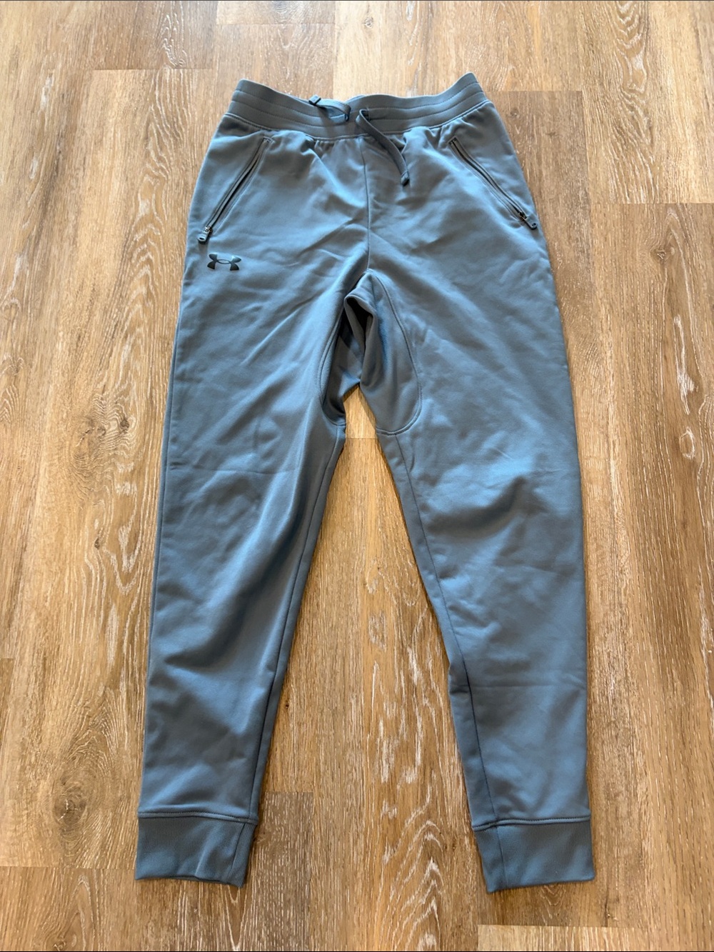Under Armour Boy’s Slate Gray Tech Joggers